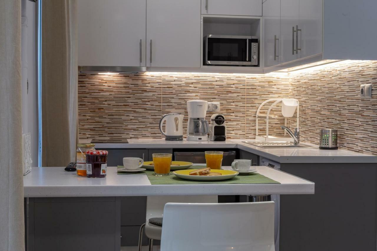 Apartmán Gazi Square Luxury Studio Atény Exteriér fotografie